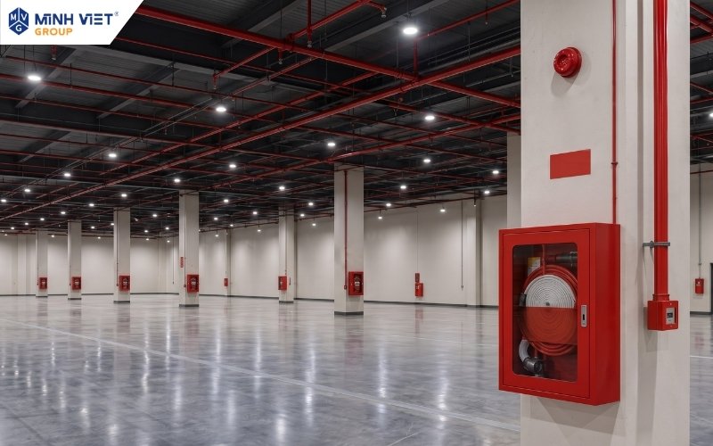 Hệ thống phòng cháy chữa cháy tại dự án Phú Thịnh Phát Chí Linh